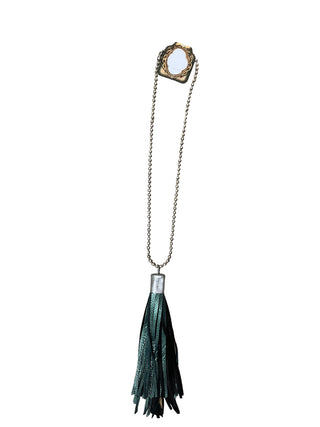 Ball Chain Tassel Necklace