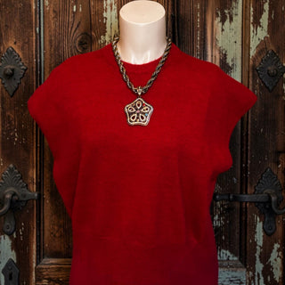 Cherry Red Sweater
