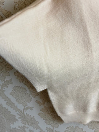 Cream Mock Neck Sweater