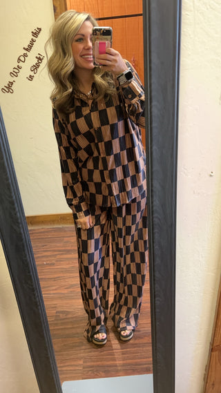 Checker Print Set