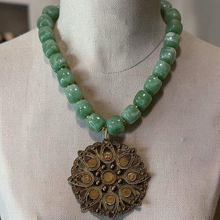 Meadow Medallion Necklace