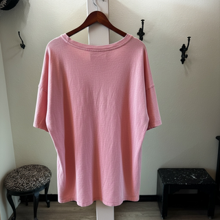 Pink Coral Slouch Top