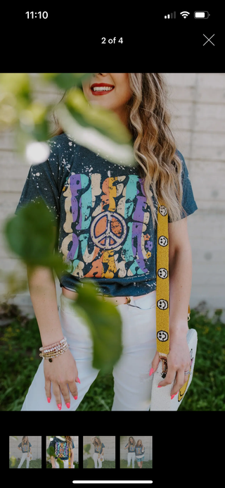 Peace Over Drama Tee