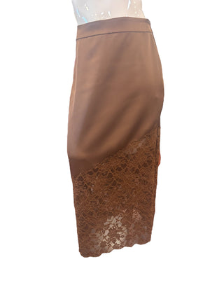 Chocolate Pencil Skirt