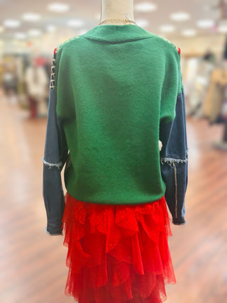 Aunt Myrtle Christmas Cardi