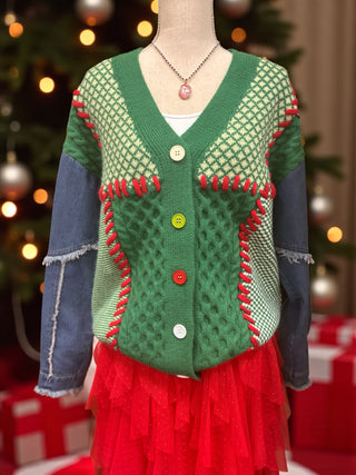 Aunt Myrtle Christmas Cardi