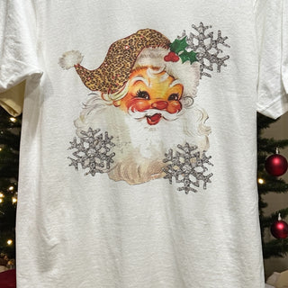 Leopard Santa Tee