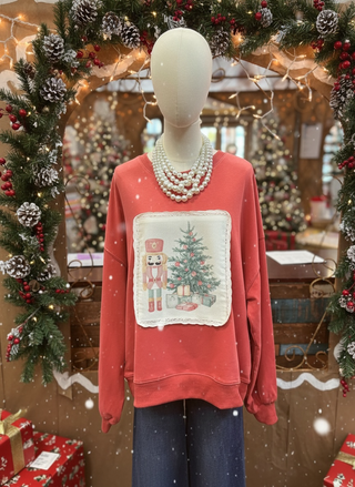 Nutcracker Patch Top