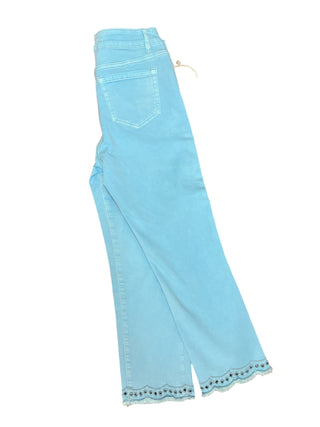 Beach blue ankle pants