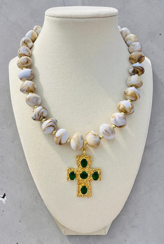 Chunky Cross Necklace
