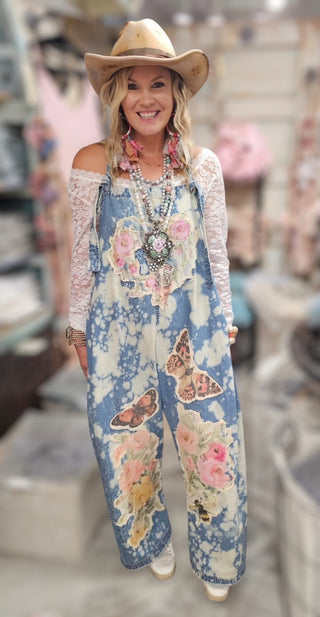Rare Bird Butterfly Overalls