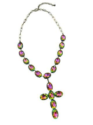 Volcano Cross Necklace