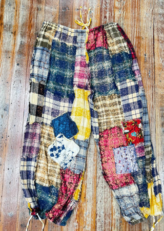 Rare Bird Patchwork Genie Pants