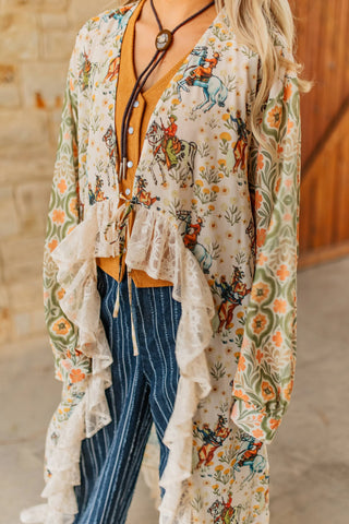 Cowboy Kimono