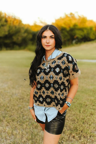 Wild West Weaves Top