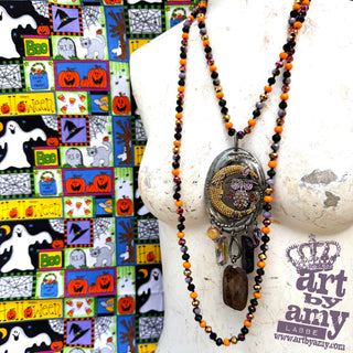 Owl's Moon Necklace