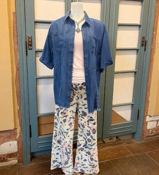 Chambray Button down