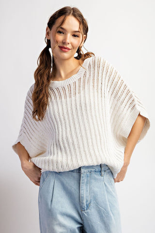 Loose Fit Dolman Sweater