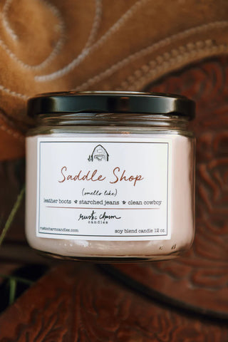 Saddle Shop Candle