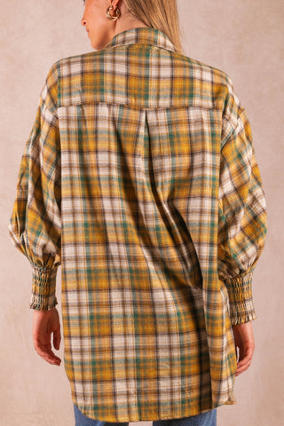 Feelin' Fall Plaid Shirt