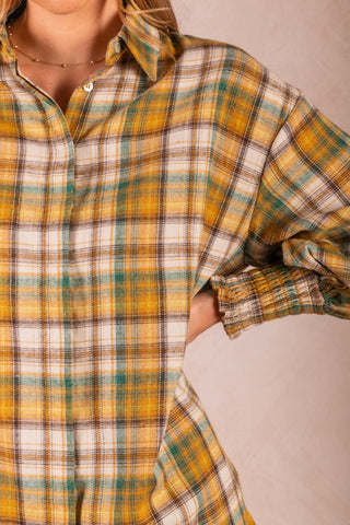Feelin' Fall Plaid Shirt