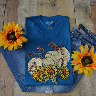 Pumpkins & Sunflowers Tee