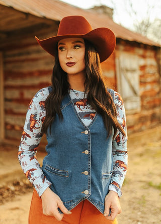 Denim Vest