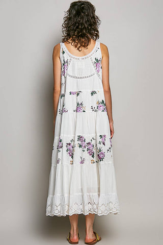 Eyelet Cotton Summer Dress