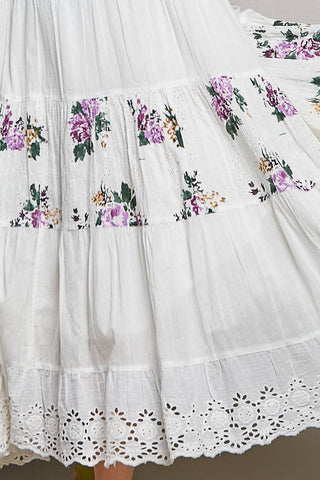 Eyelet Cotton Summer Dress