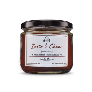 Boots 'n Chaps Candle