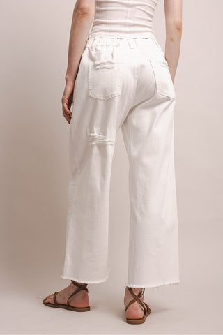 Rustic White Pants