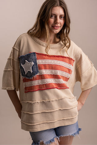 Shabby Flag Top