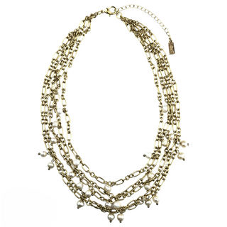 Freshwater Multi Chain necklace