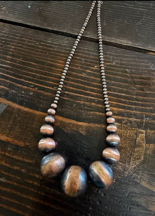 Grande Graduated Copper Pearls 