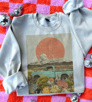 Driving Backroads Sweatshirt