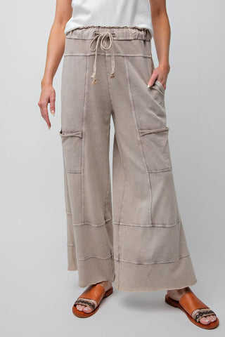 Mushroom Terry Pants