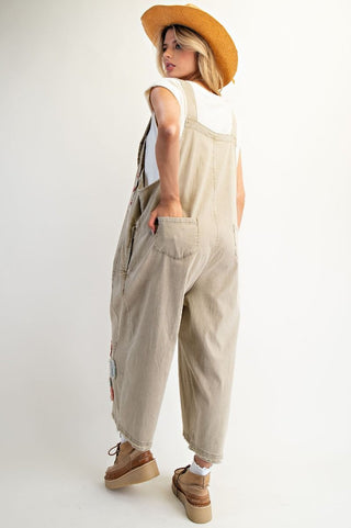 Fall Flower Patch Overalls