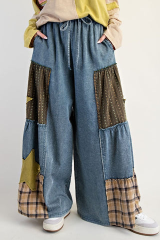 Print & Plaid Britches