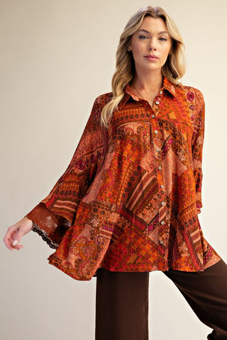 Autumn Bell Dolman Top