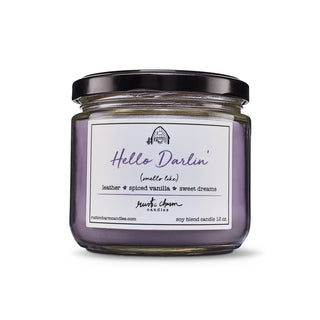 Hello Darlin Candle