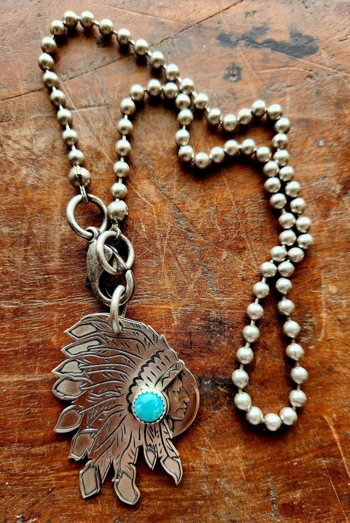Indian Head Necklace