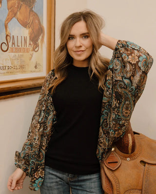 Paisley Dreams Top