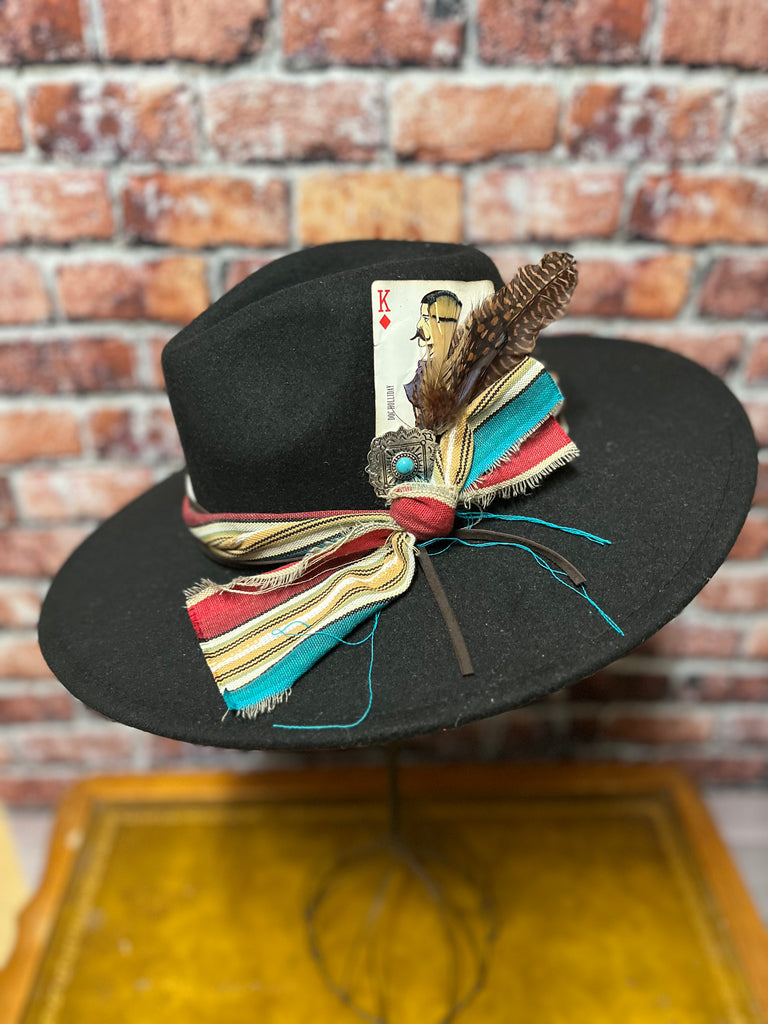 Doc Holliday Hat Barbed Wire Lace